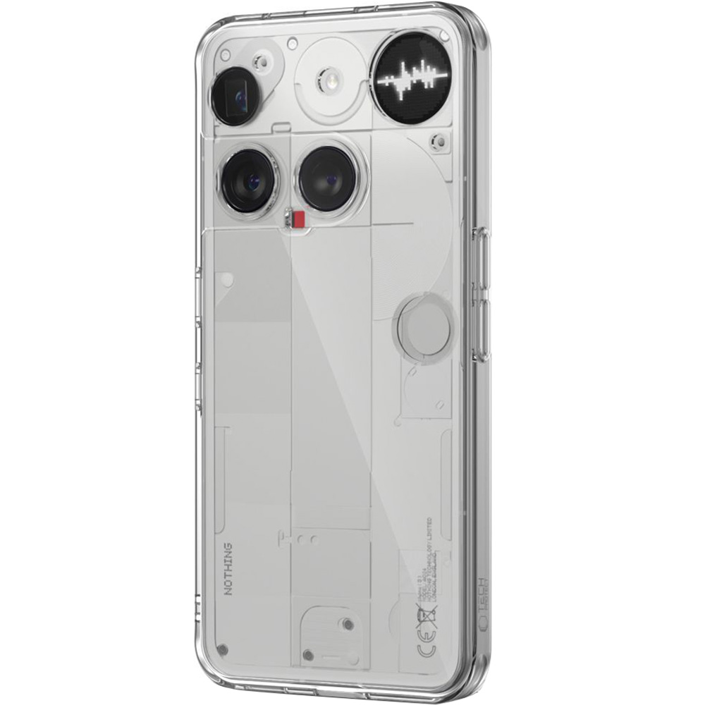 Etui Tech-Protect Flexair Hybrid do Nothing Phone 3, przezroczyste